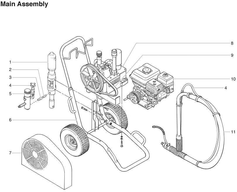 PowrTwin 12000GH Main Assembly